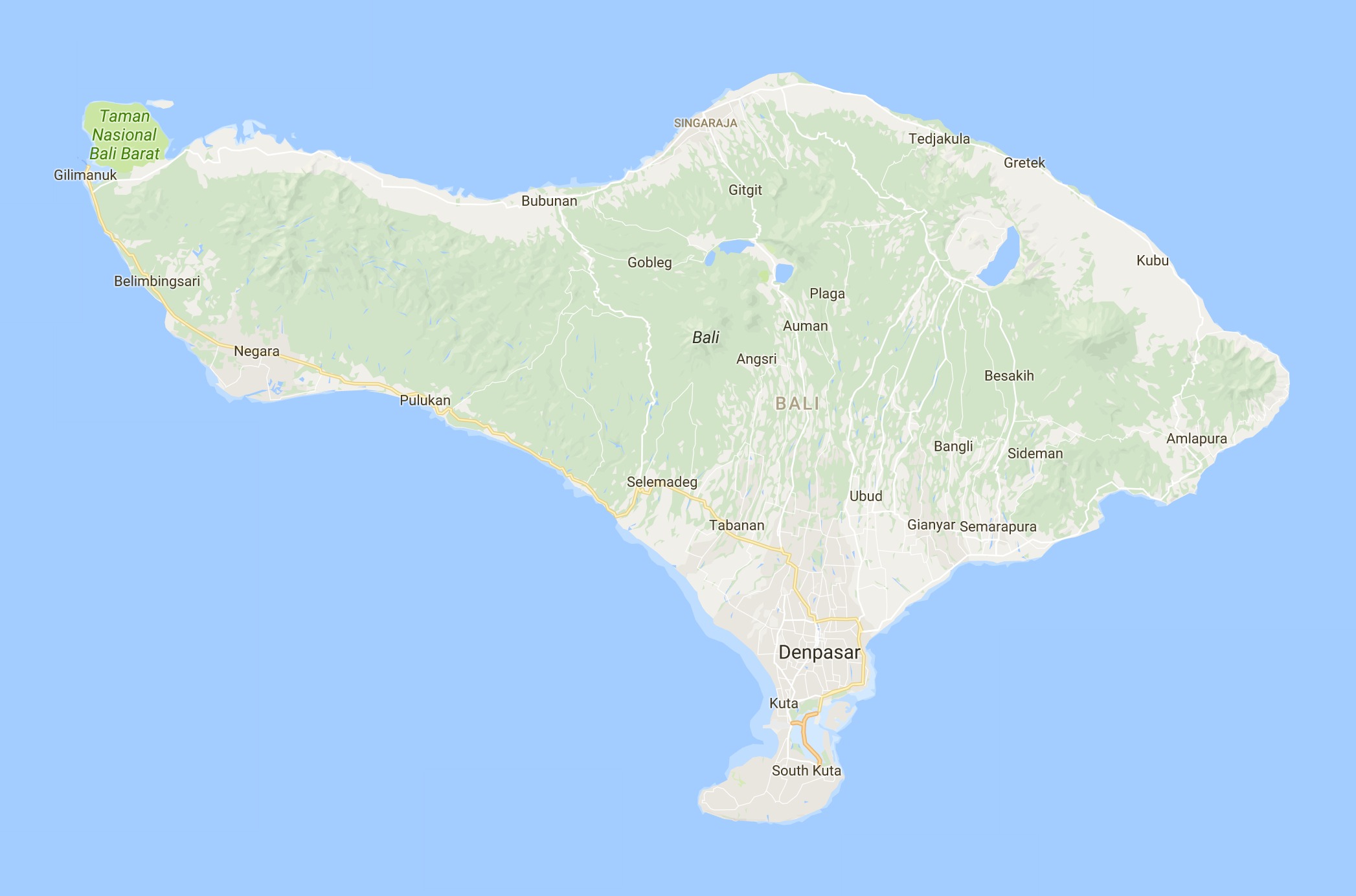бали остров на карте мира где находится