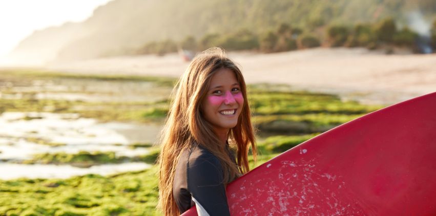 Pro-Surfer Sunscreen Tips for Protecting That Pretty Face - Racked SF